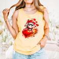 Baseball Valentine's Day Drip Ice Cream Team Comfort Colors Tank Top Grey Baseball Valentine's Day Drip Ice Cream Team Comfort Colors Tank Top Grey