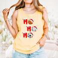 Basketball Baseball Soccer Christmas Ho Ho Ho Santa Xmas Comfort Colors Tank Top Grey Basketball Baseball Soccer Christmas Ho Ho Ho Santa Xmas Comfort Colors Tank Top Grey