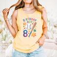Birthday Boy 8th Birthday Baseball Comfort Colors Tank Top Grey Birthday Boy 8th Birthday Baseball Comfort Colors Tank Top Grey