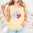 Bleached Custom Baseball Mom Number 17 Heart For Mom Comfort Colors Tank Top Grey Bleached Custom Baseball Mom Number 17 Heart For Mom Comfort Colors Tank Top Grey