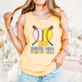 Bonus Mom Of Both Half Baseball Softball Ice Cream Drip Comfort Colors Tank Top Grey Bonus Mom Of Both Half Baseball Softball Ice Cream Drip Comfort Colors Tank Top Grey