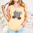 My Boy Might Not Always Swing Baseball Mom Comfort Colors Tank Top Grey
