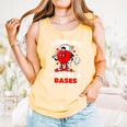 Boys Valentines Baseball Drip Icecream Stealing Hearts Kids Comfort Colors Tank Top Grey