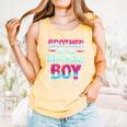 Brother Of The Birthday Boy Ice Cream Baseball Family Party Comfort Colors Tank Top Grey