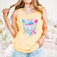 Bunny Baseball Hat With Ice Cream Easter Day Boys Kids Girls Comfort Colors Tank Top Grey Bunny Baseball Hat With Ice Cream Easter Day Boys Kids Girls Comfort Colors Tank Top Grey