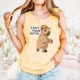 Capybara Calm Your Mitts Baseball Mom Sport Lover Tee Comfort Colors Tank Top Grey Capybara Calm Your Mitts Baseball Mom Sport Lover Tee Comfort Colors Tank Top Grey