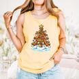 Christmas Baseball Tree Lights Xmas Comfort Colors Tank Top Grey Christmas Baseball Tree Lights Xmas Comfort Colors Tank Top Grey