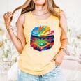 Colorful Baseball Field Home Run Baseball Player Fans Comfort Colors Tank Top Grey Colorful Baseball Field Home Run Baseball Player Fans Comfort Colors Tank Top Grey