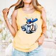 Cool Rabbit Baseball Easter Men Boy Toddler Kid Comfort Colors Tank Top Grey