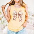 Coquette Bow Baseball Mama Baseball Mom Women Comfort Colors Tank Top Grey Coquette Bow Baseball Mama Baseball Mom Women Comfort Colors Tank Top Grey