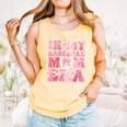 Coquette Bow In My Baseball Mom Era Baseball Mama Mother Day Comfort Colors Tank Top Grey