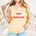 Crazy Proud Always Loud Baseball Mom Shirt Baseball Comfort Colors Tank Top Grey