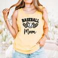 Custom Baseball Mom Number 24 Heart For Mom Comfort Colors Tank Top Grey Custom Baseball Mom Number 24 Heart For Mom Comfort Colors Tank Top Grey