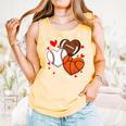 Cute Heart Baseball Basketball Football Valentine Boy Men Comfort Colors Tank Top Grey Cute Heart Baseball Basketball Football Valentine Boy Men Comfort Colors Tank Top Grey