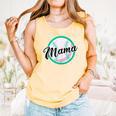 Cute Mama Script Font On Baseball Mom Comfort Colors Tank Top Grey Cute Mama Script Font On Baseball Mom Comfort Colors Tank Top Grey