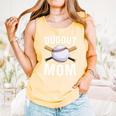 Dugout Mom Baseball Mommy Baseball Mother's Day Comfort Colors Tank Top Grey
