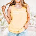 Everything Hurts Baseball Blue Comfort Colors Tank Top Grey Everything Hurts Baseball Blue Comfort Colors Tank Top Grey
