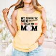 My Favorite Son Calls Me Mom Baseball Mom Comfort Colors Tank Top Grey My Favorite Son Calls Me Mom Baseball Mom Comfort Colors Tank Top Grey