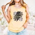 Game Day Baseball Retro Checkered Baseball Comfort Colors Tank Top Grey Game Day Baseball Retro Checkered Baseball Comfort Colors Tank Top Grey