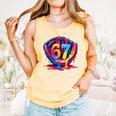Gen Alpha Slang Ice Cream Drip Six Seven 67 Baseball Catcher Comfort Colors Tank Top Grey Gen Alpha Slang Ice Cream Drip Six Seven 67 Baseball Catcher Comfort Colors Tank Top Grey
