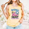 Gender Reveal Baseball Or Bows Daddy Loves You Comfort Colors Tank Top Grey