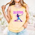Your Girlfriend Likes My Swing Baseball Quote Boys Men Comfort Colors Tank Top Grey Your Girlfriend Likes My Swing Baseball Quote Boys Men Comfort Colors Tank Top Grey