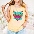 Happy 100 Days Of School Costume Baseball Drip Ice Cream Comfort Colors Tank Top Grey Happy 100 Days Of School Costume Baseball Drip Ice Cream Comfort Colors Tank Top Grey