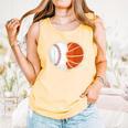 Heart 67 Meme Baseball Basketball Pocket Valentine's Day Tee Comfort Colors Tank Top Grey