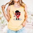 Heart Playing Baseball Valentine Baseball Comfort Colors Tank Top Grey Heart Playing Baseball Valentine Baseball Comfort Colors Tank Top Grey