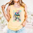 I Hit 100 Days Of School Baseball Drip 100th Day Of School Comfort Colors Tank Top Grey I Hit 100 Days Of School Baseball Drip 100th Day Of School Comfort Colors Tank Top Grey
