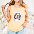 I'Ll Always Be Your Biggest Fan Baseball Mom s Comfort Colors Tank Top Grey