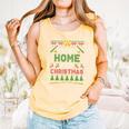 I’Ll Be Home For Christmas Baseball Ugly Sweater Comfort Colors Tank Top Grey I’Ll Be Home For Christmas Baseball Ugly Sweater Comfort Colors Tank Top Grey