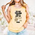 I'm Not Yelling This Is Just My Baseball Mom Voice Baseball Comfort Colors Tank Top Grey I'm Not Yelling This Is Just My Baseball Mom Voice Baseball Comfort Colors Tank Top Grey
