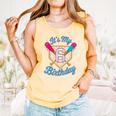 It's My 6th Birthday Baseball Fan Fun Party Celebration Comfort Colors Tank Top Grey It's My 6th Birthday Baseball Fan Fun Party Celebration Comfort Colors Tank Top Grey