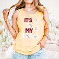 ITS In My DNA Baseball Sport Player Saying Comfort Colors Tank Top Grey