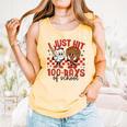 I Just Hit 100 Days Of School Baseball 100th Day Teacher Kid Comfort Colors Tank Top Grey I Just Hit 100 Days Of School Baseball 100th Day Teacher Kid Comfort Colors Tank Top Grey