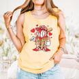 Kids Baseball Drip Ice Cream Apparel Kids Boys Valentine Comfort Colors Tank Top Grey
