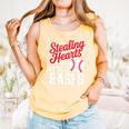 Kids Stealing Hearts Cute Baseball Boys Comfort Colors Tank Top Grey