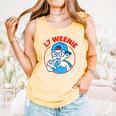 L7 Weenie Baseball Softball Comfort Colors Tank Top Grey