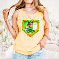 Leprechaun Baseball St Patricks Day Ice Cream Drip Men Boys Comfort Colors Tank Top Grey