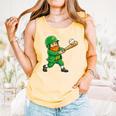 Leprechaun Playing Baseball St Patricks Day Men Boys Kids Comfort Colors Tank Top Grey Leprechaun Playing Baseball St Patricks Day Men Boys Kids Comfort Colors Tank Top Grey