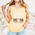 Loud And Proud Baseball Mom Messy Bun 2024 Comfort Colors Tank Top Grey