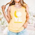 Love Bananas Banana Baseball Comfort Colors Tank Top Grey Love Bananas Banana Baseball Comfort Colors Tank Top Grey