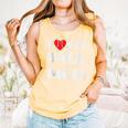 I LOVE MY BASEBALL MOM Comfort Colors Tank Top Grey
