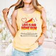 Love Is Our Home Run Baseball Valentine Couple Comfort Colors Tank Top Grey Love Is Our Home Run Baseball Valentine Couple Comfort Colors Tank Top Grey