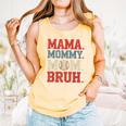 Mama Mommy Mom Bruh Baseball For Women Grandma Mother's Day Comfort Colors Tank Top Grey Mama Mommy Mom Bruh Baseball For Women Grandma Mother's Day Comfort Colors Tank Top Grey