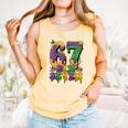 Mardi Gras Six Seven Baseball Drip Number 6 7 Meme Comfort Colors Tank Top Grey Mardi Gras Six Seven Baseball Drip Number 6 7 Meme Comfort Colors Tank Top Grey