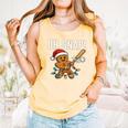 Oh Snap Gingerbreadman Christmas Baseball Humor Comfort Colors Tank Top Grey Oh Snap Gingerbreadman Christmas Baseball Humor Comfort Colors Tank Top Grey