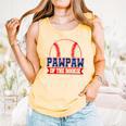 Pawpaw Rookie Of Year 1st Birthday Baseball Theme Matching Comfort Colors Tank Top Grey