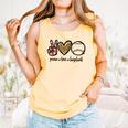 Peace Love Baseball Mom Leopard Print Cheetah Pattern Comfort Colors Tank Top Grey Peace Love Baseball Mom Leopard Print Cheetah Pattern Comfort Colors Tank Top Grey